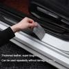 High-quality Carbon Fiber Car Door Sill Protector Sticker For VW Golf Amarok Phaeton T5 Teramont ID3 Tiguan T-Cross GTI GTD CCAL8