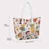 Cute Teacher Student Print Casual Large Capacity Tote Bag for Daily Commute and Gift Use