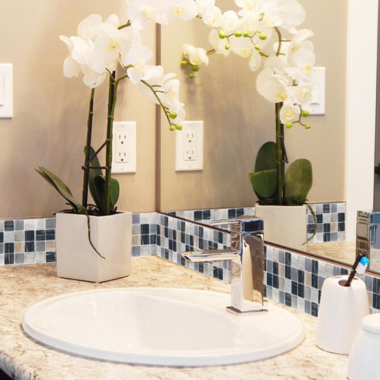 15шт 3D наклейка водонепроницаемая мозаика настенная анти-масло кухня ванная комната DIY декор