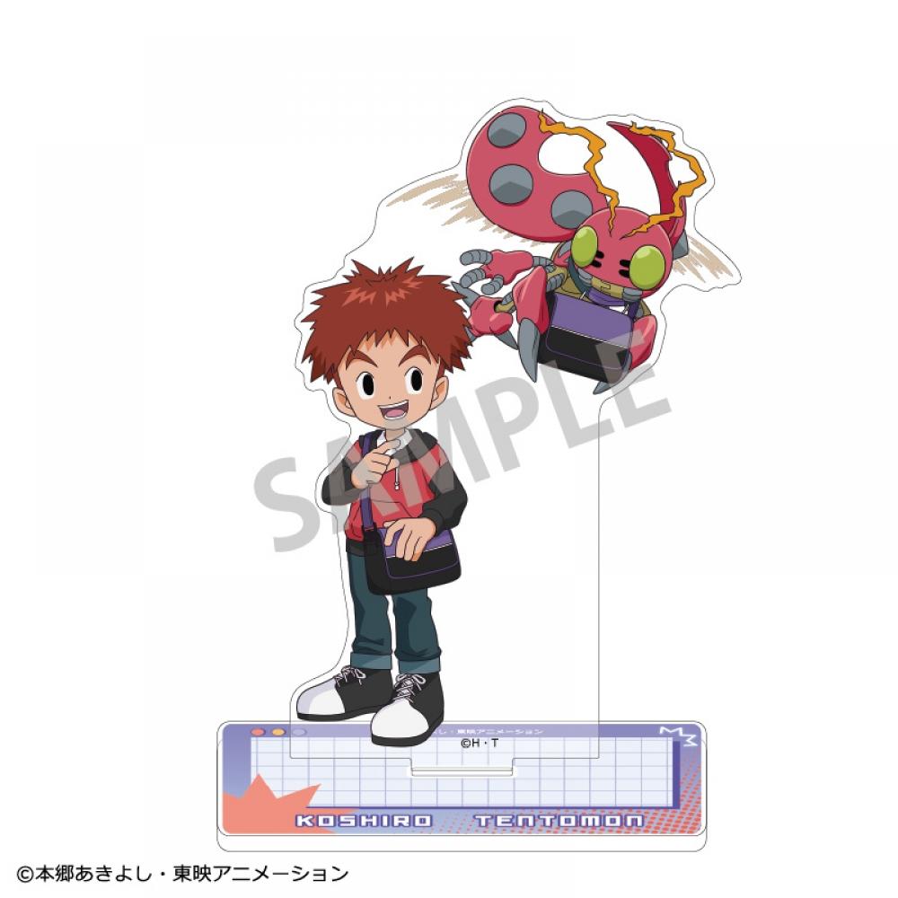 Акриловый стенд Digimon Изуми Косиро Тентомон Связь Координация