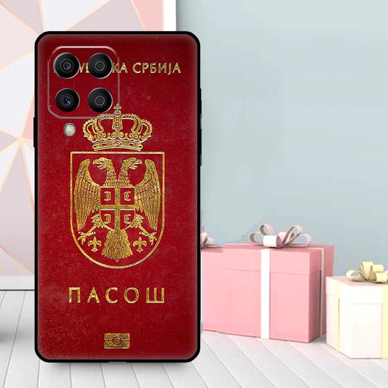 Флаг Сербии Сербский Чехол Для Samsung Galaxy M56 M52 M32 M53 M16 M11 M21 M31 M35 M12 M13 M14 M15 M36 M55 M34 M54