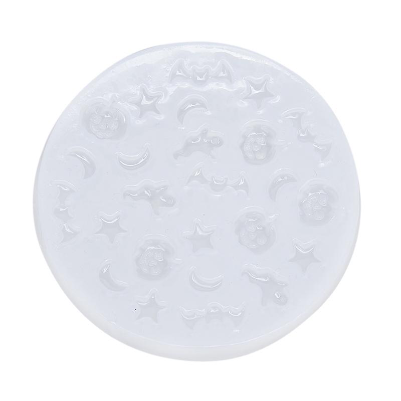 Форма для Хэллоуина из силиконовой смолы своими руками, мини-форма для тыквы, привидения, летучей мыши, ювелирные изделия, подарок