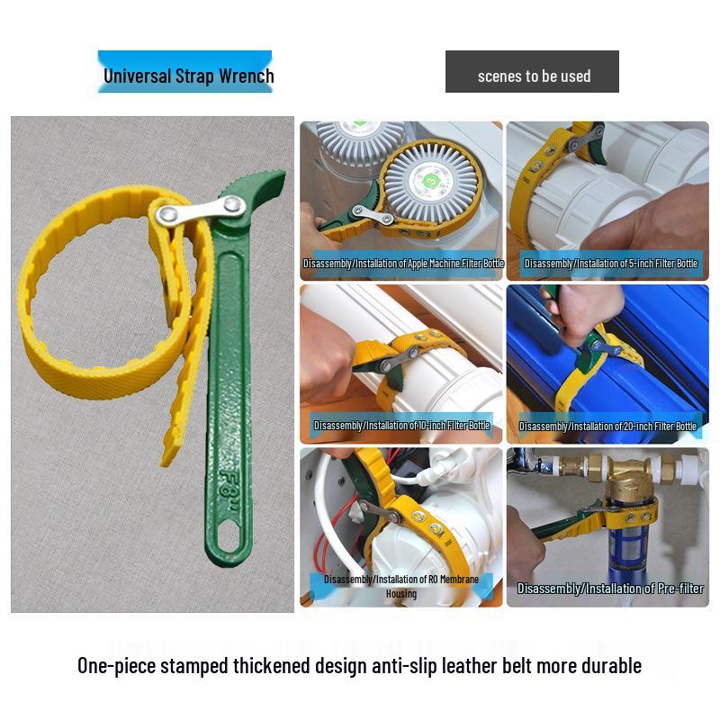 Универсальный ключ для фильтра очистителя воды и корпус мембраны предварительной фильтрации для больших колб Big Blue 10 и 20 дюймов