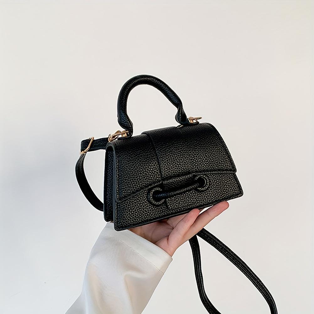 Сумка Trendy Niche Design, женская мини-сумка через плечо, модный квадратный кошелек с верхней ручкой