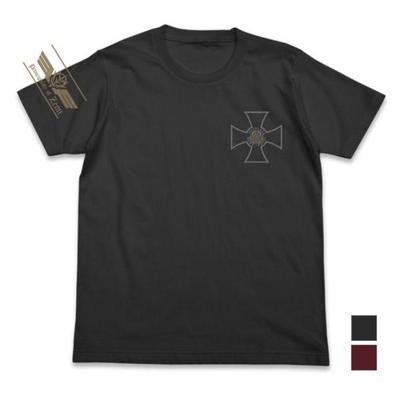 Мобильный костюм Gundam Zeon Футболка с крестом за заслуги M Черная одежда Одежда с короткими рукавами Летний интерьер