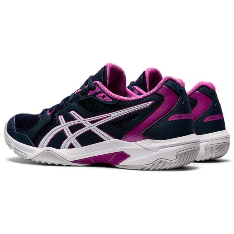Asics Gel Rocket 10 Французский синий фиолетовый Женские кроссовки Белый 1072A056-400