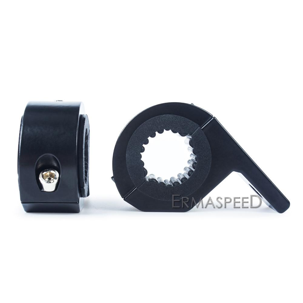 Универсальный 22-30 мм зажимы для фар мотоцикла, кронштейны, светодиодный противотуманный фонарь, держатель прожектора для автомобиля, мотоцикла, бездорожья