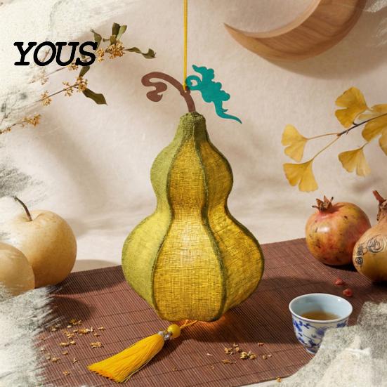 Фонарь из льняной ткани DIY Набор с тканевыми фруктами, Груша Хурма Тыква Светящийся Праздничный набор Поделки, Игрушка для ручной сборки для декора Праздника середины осени