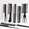 3/6/8 шт. антистатические парикмахерские расчески для запутанных прямых волос, расчески для девочек, расческа для хвоста, профессиональные инструменты для укладки волос в салоне
