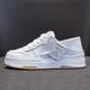 White Platform Shoes Women's Summer New All-Matching Genuine Leather Sports and Leisure Two-Way Sneakers Ins Fashion Shoes