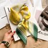 Шарф из шелка Чжан Жуонань женский весенне-летний новый модный ретро-аксессуар шарф на шею высококачественный маленький квадратный шарф