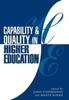 The Capability and Quality In Higher Education Book