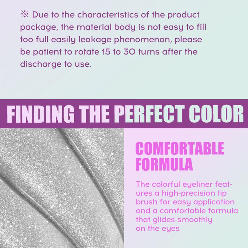 1 шт. 1,8 мл стойкие жидкие тени для век быстросохнущая формула водостойкий устойчивый к поту мерцающий перламутровый финиш макияж для легкого гламура