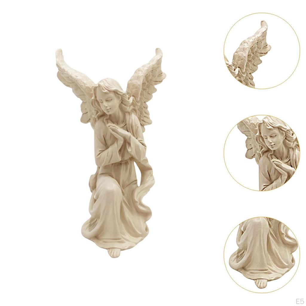 Angel Figurine ,Angel Statue Ornament, Collection ,Resin Collectible for Bedroom