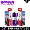 Ультралегкая велосипедная камера 700C 25 г TPU для шоссейного велосипеда 700x18 28C Покрышки для шоссейного велосипеда