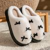 Cotton Slippers Women's Autumn and Winter 2025 New Indoor Home Non-slip Cute Plush Slippers Women's Winter