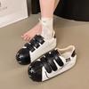 Ugly Cute Big Head Inner Height Increase Bread Shoes Women's 2025 New Velcro Versatile Sports Little White Shoes Casual Board Shoes
