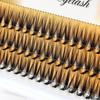 Segmented Individual Cluster Eyelashes 8-15mm L Curl False Eyelashes   Eyelash Extension