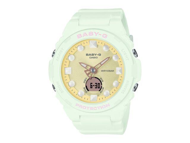 Casio BABY-G BGA-320FH-3AJF Аналоговые цифровые часы с поляризованным циферблатом 42,4 мм, НОВЫЕ