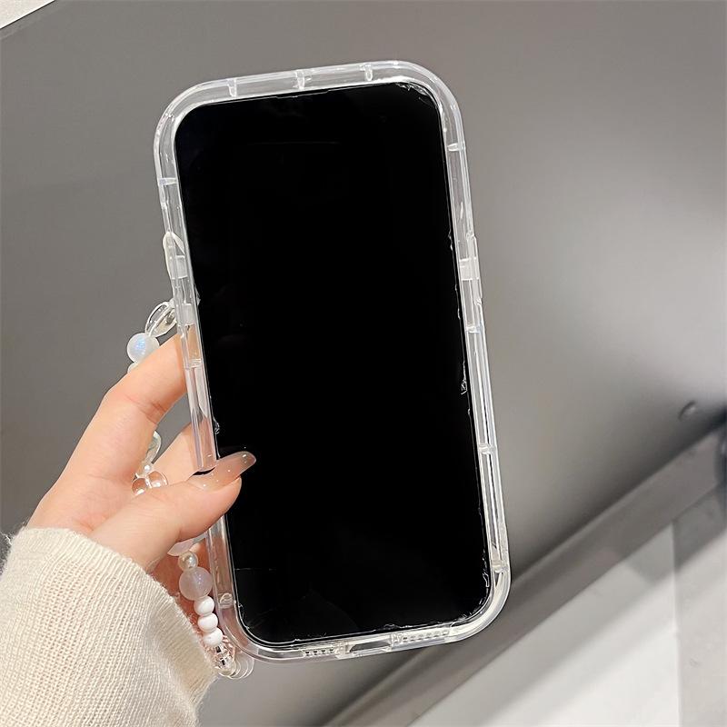 Чехлы для мобильных телефонов iPhone 11 13 XR 15 Pro Max 12 14 Pro Max Чехол для iPhone 16 7 Plus 8 Plus XS Max 6 15 Plus Laser Wave Pattern Anti-Drop Водонепроницаемый
