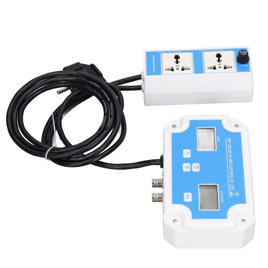 Портативный тестер качества воды Multi in 1 PH ORP Температура Детектор Высокоточный WIFI Соединение Водомер EU