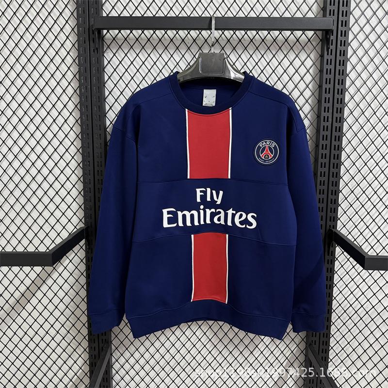 Long Sleeve Football Suit 2526 New Outdoor Sports Sweater Argentina Inter Bayern Arsenal Thickened Cotton Sweater
