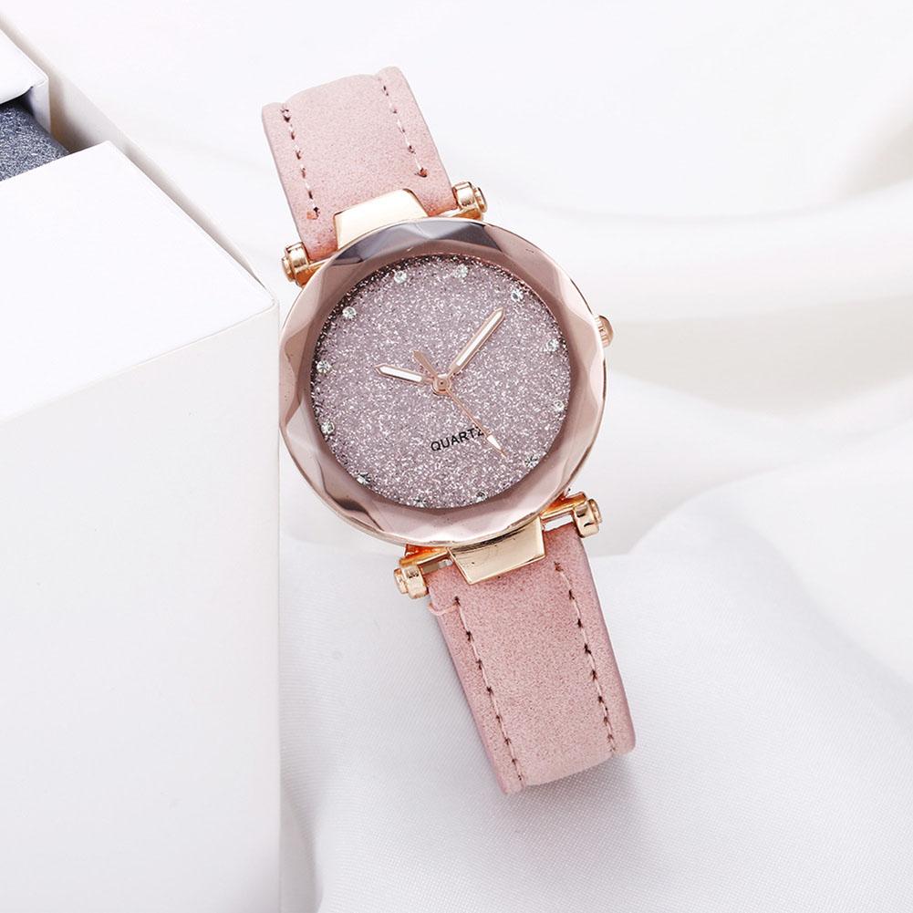 Business Quartz Watch Fashion PU Leather Strap Daily Quarts Watches Suitable for Daily Dating Gift Wristwatch