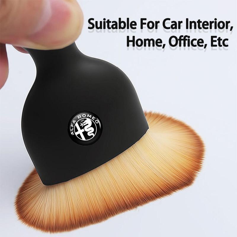 For Alfa Romeo Car Air Outlet Dashboard Cleaning Brush Detailing Tool Brush 159 Giulietta 156 147 Giulia Mito GT Stelvio Spider qa9