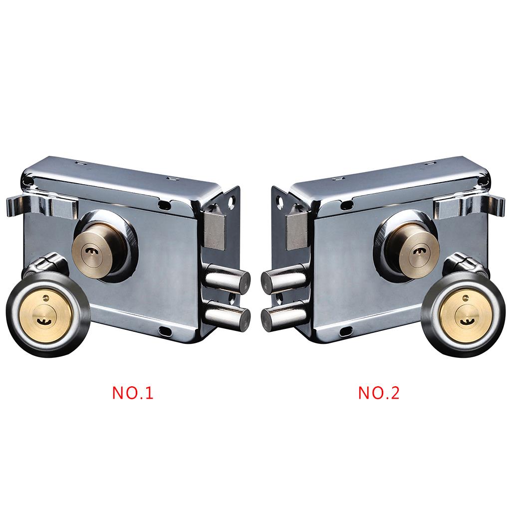 Замок Бытовые замки Навесные замки Аксессуар Прочный Универсальный Сверхмощный Общежитие Снаряжение С ключом Правое Открытие с Края