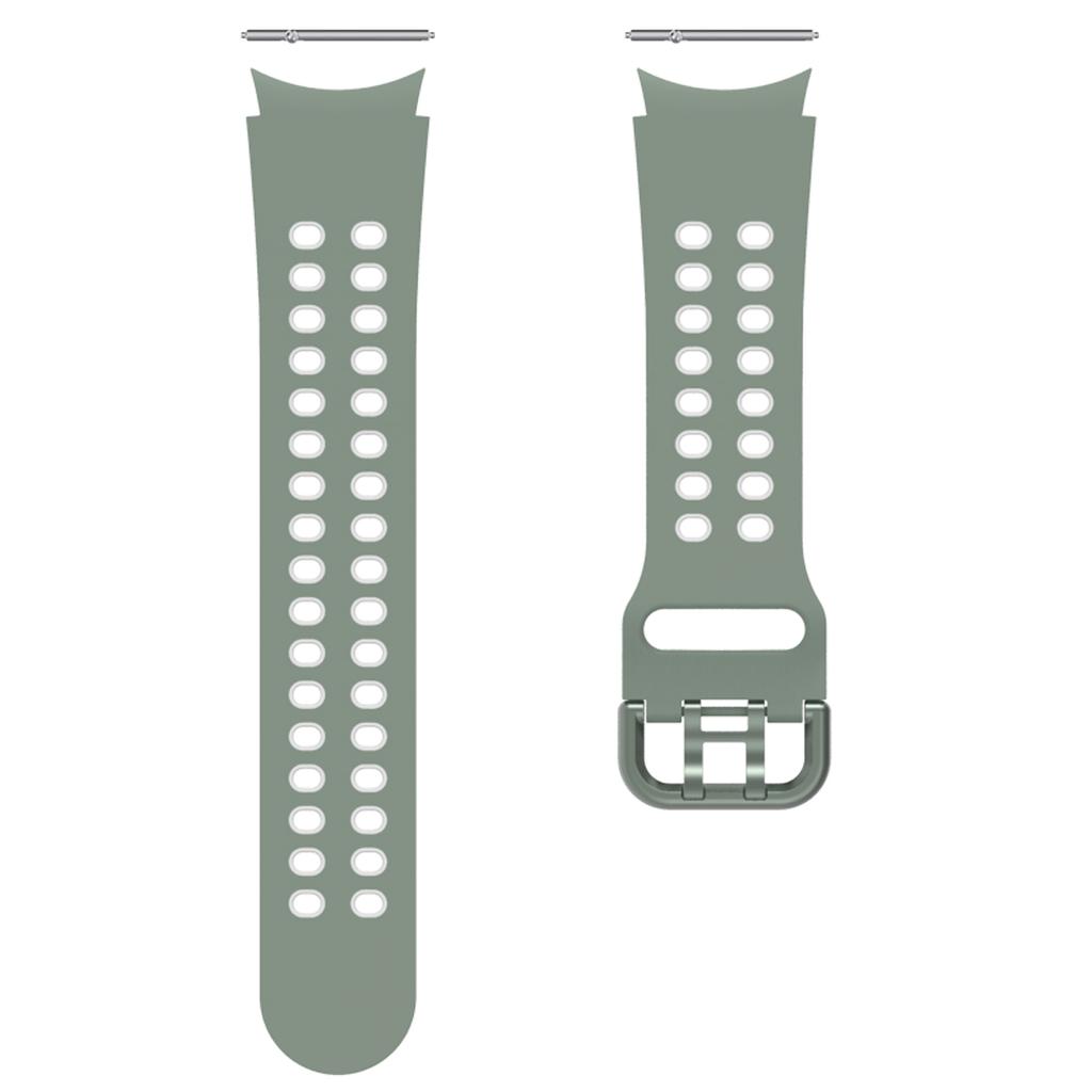 New Design Watch Band for Samsung Galaxy Watch 4 40/44mm Double Color Silicone Watch Straps