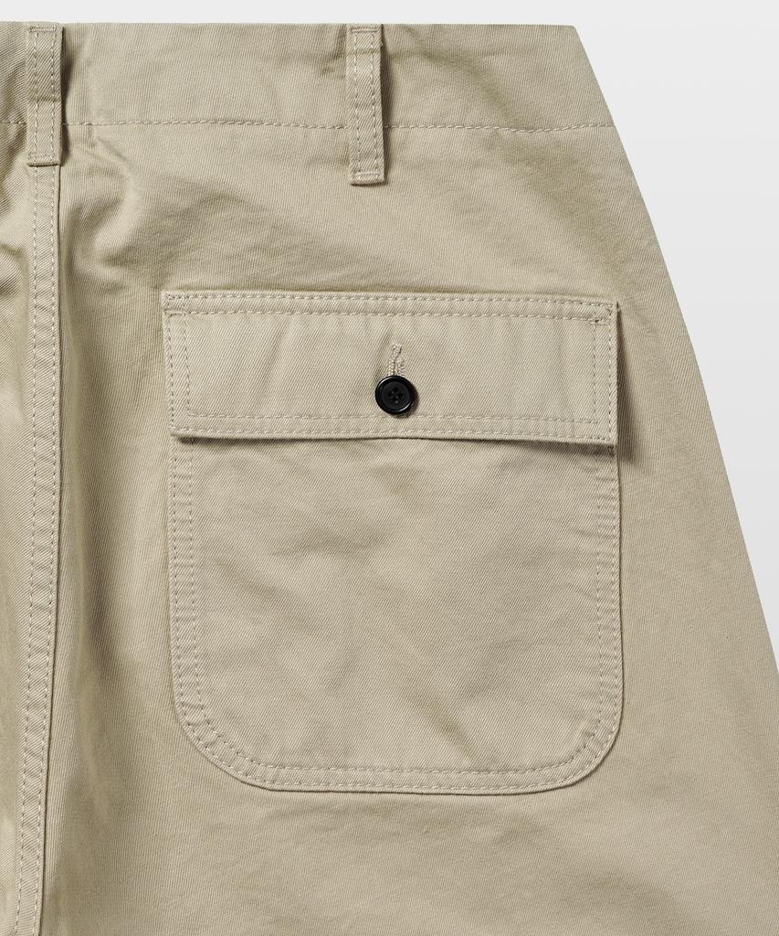 MANNERGRAM 1950 Classic Roadside Fatigue Pants Beige