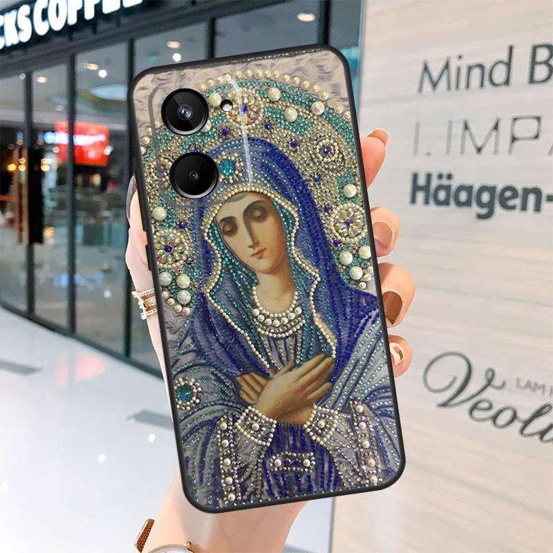 Virgin De Guadalupe Virgen Mary Case For Realme GT7 Pro GT6 11 12 13 14 15 Pro Plus C55 C53 C35 C33 C61 C65 C67 C53 C71 C75