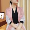 Small Floral Thin Mori Age-reducing Wrinkled Sunscreen Silk Scarf Women's Summer New Versatile Shawl Fashion Trends