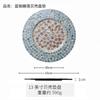 American light luxury ins wind color shell thermal insulation pad, creative shell round placemat, high-end desktop plate mat household tray