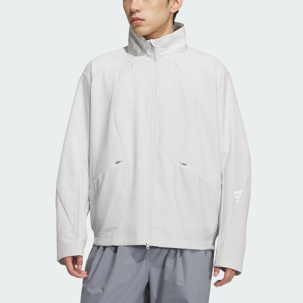 adidas Fos Future Style Вязаная куртка с логотипом Быстросохнущая Повседневная Свободная Мужская куртка KC0148