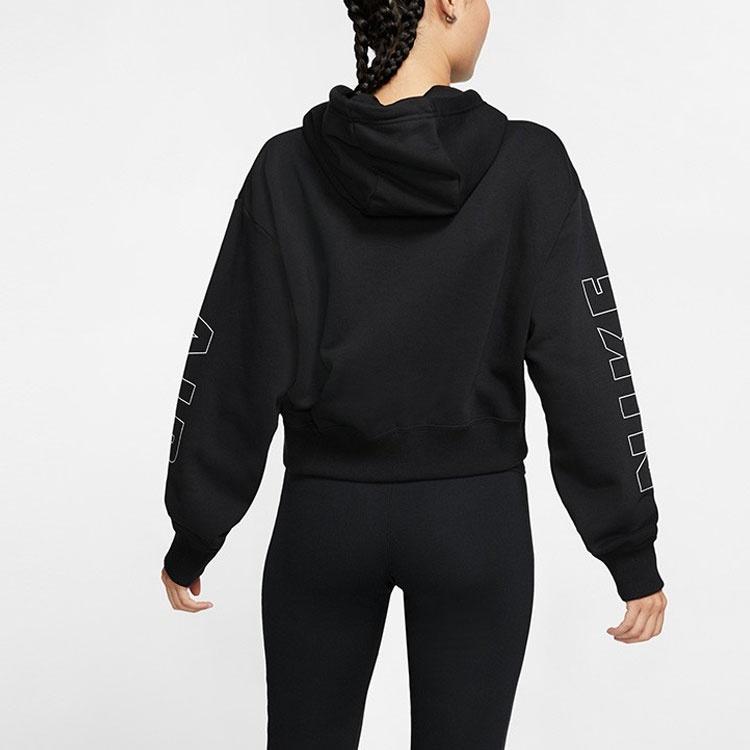 (WMNS) Худи Nike Air Fleece 'Черный' Женское CJ3083-010