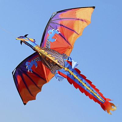 140 см x 120 см Цельсия 55 x 47 дюймов Воздушный змей Дракон Однолинейный летающий змей с хвостом 100 м Летающей лески для детей и взрослых