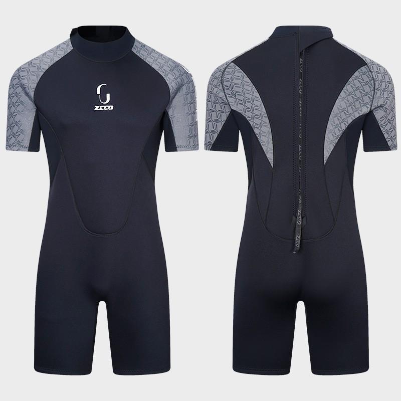 3mm Neoprene Wetsuit Short Sleeve Men Women Warm Water Diving Surfing Swimming Fall Use
