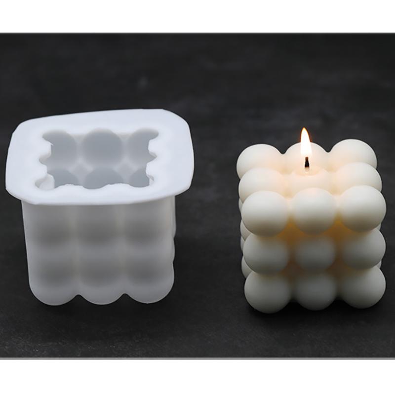 Diy рождественские свечи плесень восковые свечи гипсовые свечи 3D силиконовые формы для мыла