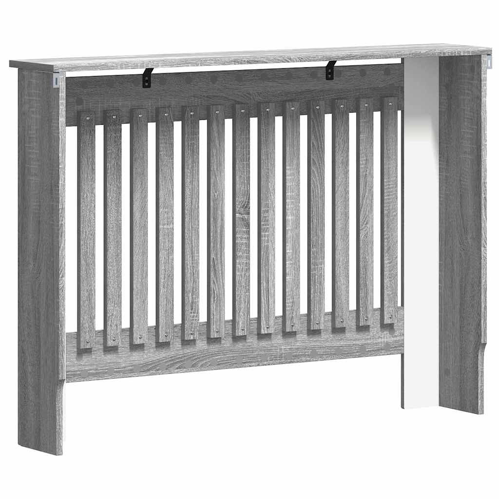 Radiator Cover Grey Sonoma 112 x 19 x 81.5 cm