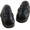 HIGHAWK Shoes for 11cm Body, OB11 Size, Obitsu 11 Obitsu Doll, Leather Shoes, Japanese Style (Black)