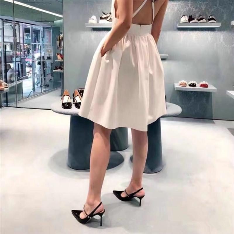 Остроносые нюдовые сандалии со стразами для женщин 2025 лето тонкий каблук лакированная кожа французский сказочный стиль высокий каблук туфли-лодочки