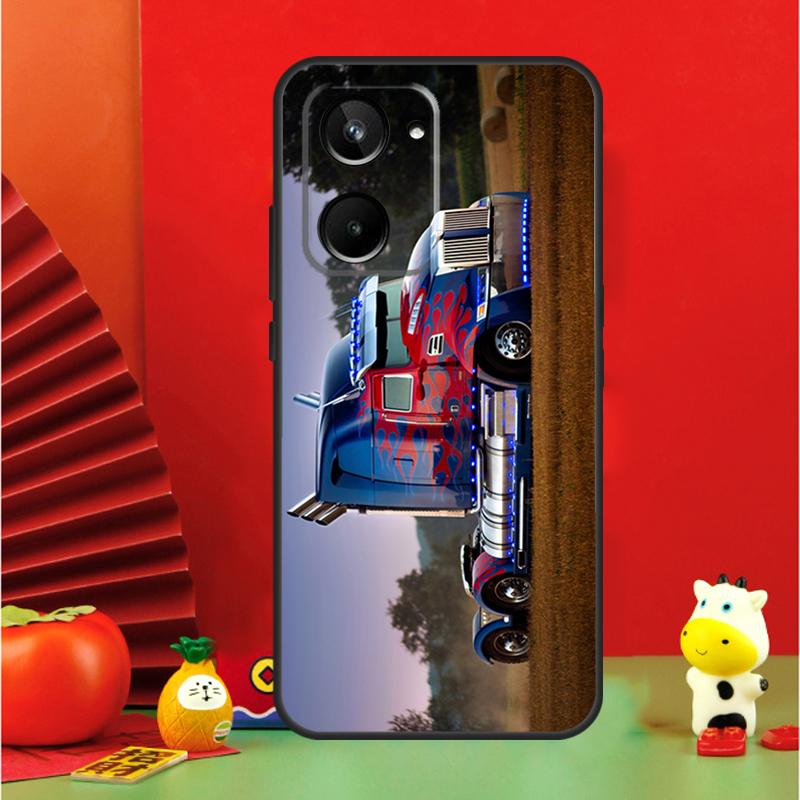 Крутой Чехол для Грузовика Автомобиля для Realme GT Neo 6 C21Y C25s C30 C31 C33 C35 C51 C53 C55 C67 GT5 9 10 11 12 Pro Plus