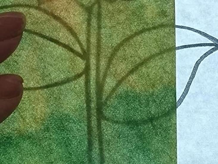 Набор для создания настенного коллажа из неравномерно окрашенной бумаги васи "Подсолнух"