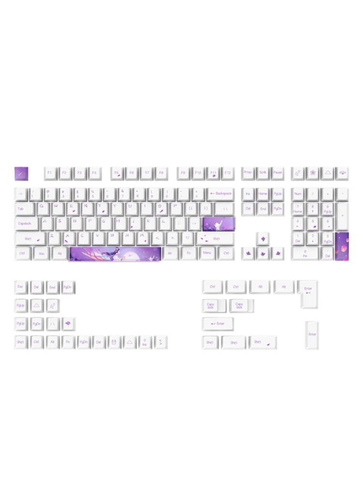 Высота колпачков клавиш для 108-клавишной 5-сторонней сублимационной механической клавиатуры PBT колпачки клавиш подходят для клавиатуры 61 64 84 87 96 98