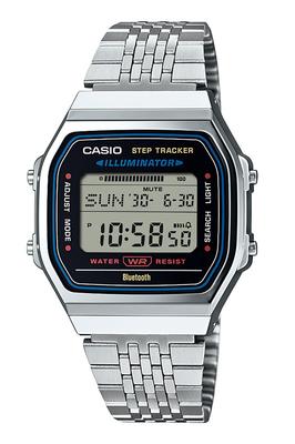 Часы CASIO Collection ABL-100WE-1AJF Серебристые Bluetooth Связь со смартфоном Шагомер