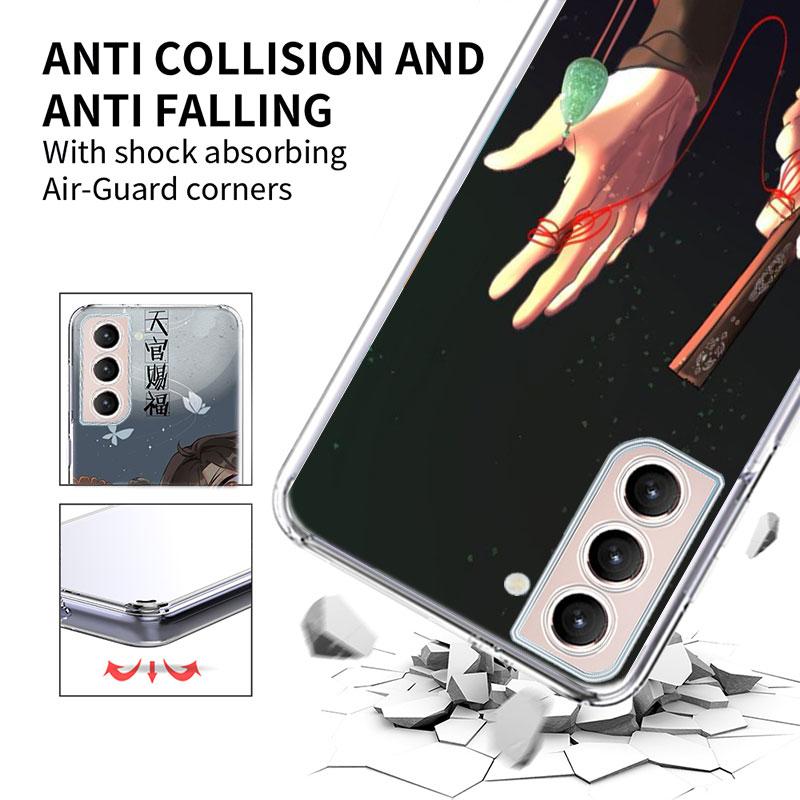 Чехол для телефона Tian Guan Ci Fu для Samsung A16 A26 A36 A56 A17 A15 A25 A35 A55 A14 A24 A34 A54 A04S A05S Galaxy Note 20 10 9 8 A9 A8