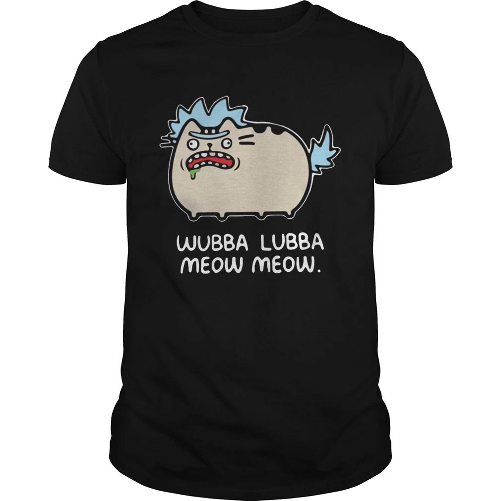 Rick and Morty Pusheen T-Shirt, S-5XL