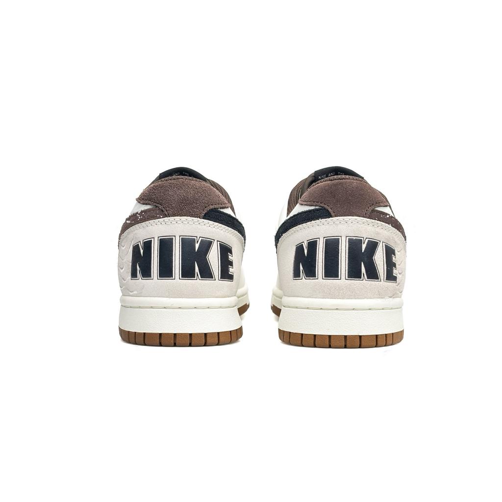 Nike Big Wa Sai Coverage Slip Resistant Abrasion Resistant Low top Skateboard Shoes Unisex Beige Brown 854166-101(Team2161-)