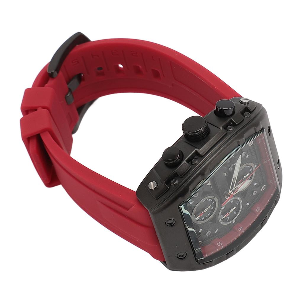 Multifunctional Men Sport Watch 30m Waterproof Rubber Strap Fashionable Digital Display Analog